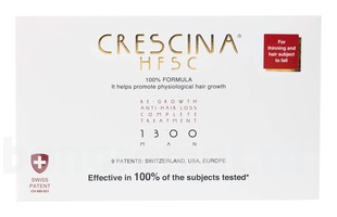    100% Formula Complete Treatment 1300 Man ( / Anti-Hair Loss HSSC No20 3,5  / HFSC Re-Growth No20 3,5)
