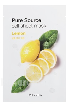        Pure Source Cell Sheet Mask Lemon