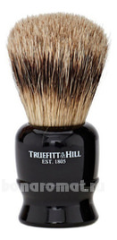    Faux Ebony Super Badger Shave Brush Tube Traveler (  , )
