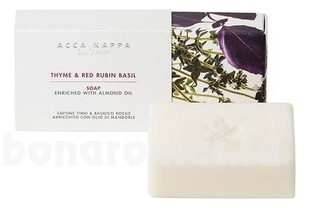      -  Thyme & Red Rubin Basil Soap