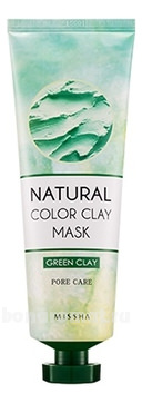       Natural Color Clay Green Clay Pore Care Mask