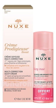  (   Creme Prodigieuse Boost +   3  1 Very Rose Eau Micellaire Apaisante)
