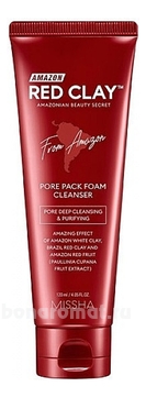        Amazon Red Clay Pore Pack Foam Cleanser