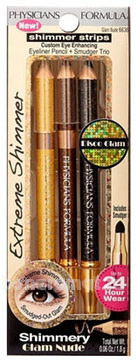       Shimmer Strips Pencil Smudger Trio-Glam Nude Eyes 3*1,8