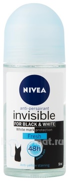 -       Invisible Black & White Fresh Roll