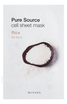        Pure Source Cell Sheet Mask Rice