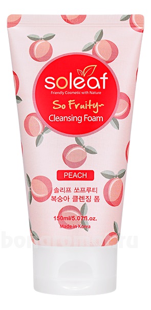        So Fruity Peach Cleansing Foam