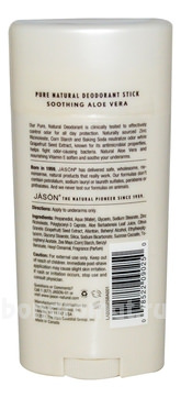 -      Soothing Aloe Vera Pure Natural Deodorant Stick
