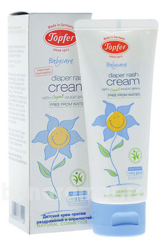       Diaper Rash Cream With Organic Wheat Bran