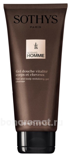  -     Homme Gel Douche Vitalite Corps Et Cheveux