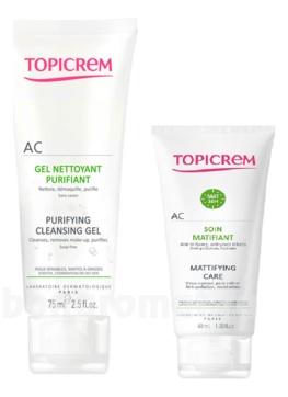    AC (  Soin Matifiant +   Gel Nettoyant Purifiant 75)