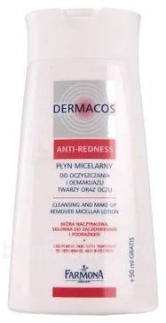        Dermacos Anti-Redness Micellar Cleansing Make-Up Remover Face & Eyes