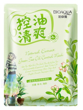        Natural Extract Green Tea Oil Control Mask