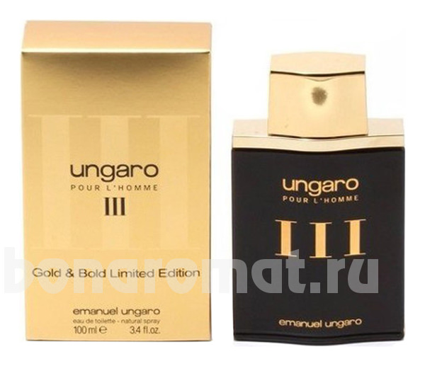 Ungaro Pour L'Homme III Gold & Bold Limited Edition