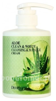         Aloe Clean & White Cleansing & Massage Cream