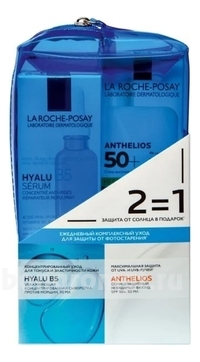    ( Hyalu B5 Serum +   Anthelios 50 + )