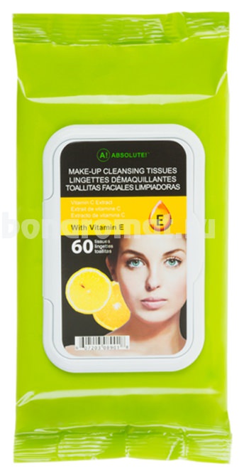     Make-Up Cleansing Tissues Vitamin C