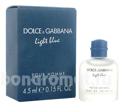 Dolce Gabbana (D&G) Light Blue Pour Homme