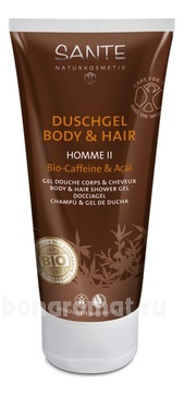 -     Home II Duschgel Body & Hair Bio-Caffeine & Acai