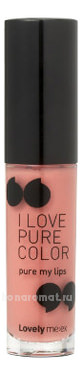 -   Lovely Me:ex Pure My Lips I Love Pure Color 10,5