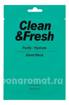        Clean & Fresh Purify-Hydrate Sheet Mask