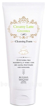         Creamy Latte Green Tea Cleansing Foam
