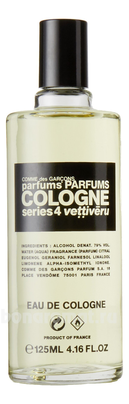 Series 4 Cologne : Vettiveru