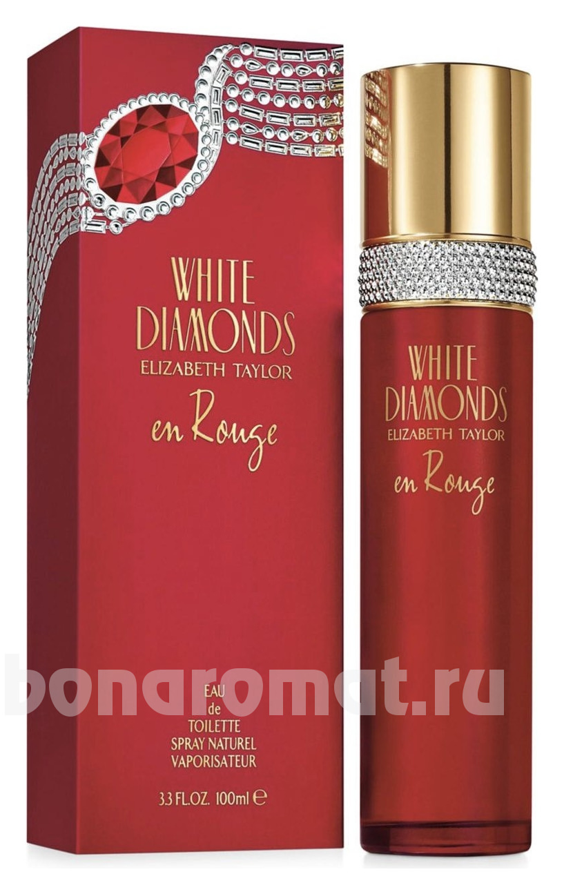 White Diamonds En Rouge