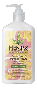       Pink Citron & Mimosa Flower Body Moisturizer
