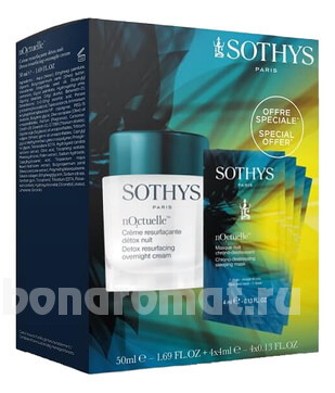      ( NO2ctuelle Resurfacage Detox 50 +   N02ctuelle Masques De Couchage Anti-Chrono )