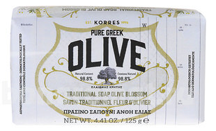        Pure Greek Olive Traditional Soap Olive Blossom
