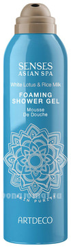 -   Senses Asian Spa Foaming Shower Gel White Lotus & Rice Milk