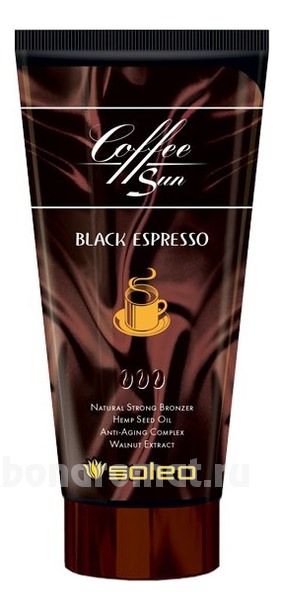 -        Coffee Sun Black Espresso Natural Strong Bronzer