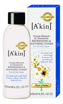        Orange Blossom & Chamomile Refreshing & Soothing Toner