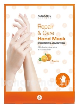 -      Repair & Care Hand Mask Brightening & Smoothing Tangerine