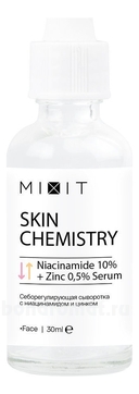         Skin Chemistry Niacinamide 10% + Zinc 0,5% Serum