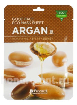        Pascucci Good Face Eco Mask Sheet Argan