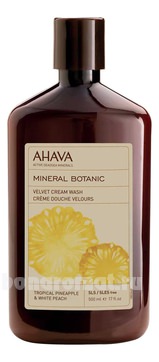 -       Mineral Botanic Velvet Cream Wash Tropical Pineapple & White Peach