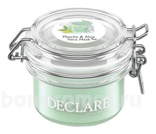 -          Matcha & Aloe Vera Mask