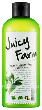    Juicy Farm Shower Gel Nice Greentea Shot