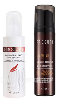      Procure ( Intensive Repairing Night Hair Essence +  Damage Clinic Hair Essence 70)