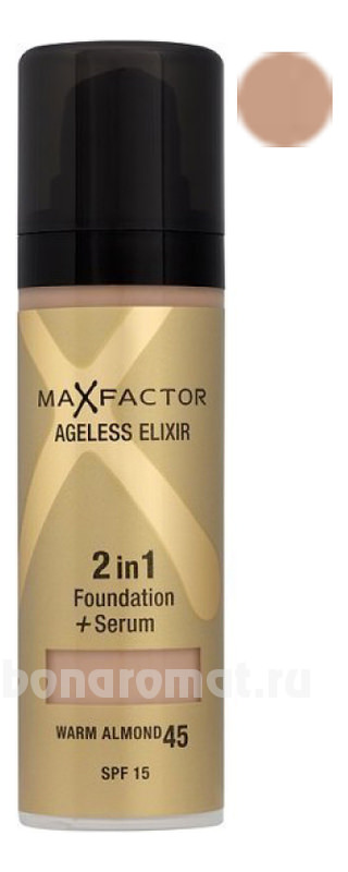   Ageless Elixir 2 in 1 Foundation Serum SPF15