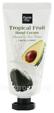          Tropical Fruit Hand Cream Avocado & Shea Butter