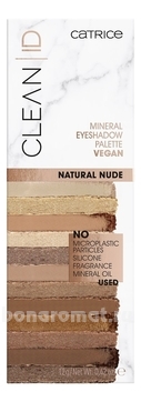     Clean ID Mineral Eyeshadow Palette Vegan Natural Nude 010 Nude & Gold