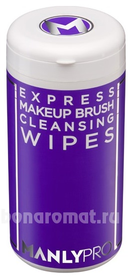 -        Makeup Brush Cleansing Wipes