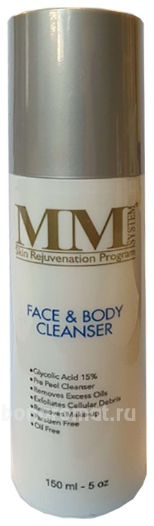  -        Face & Body Cleanser Gel 15%