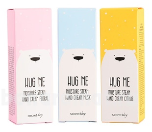   / Hug Me Moisture Steam Hand Cream  (Musk Citrus Floral)