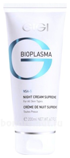     Bioplasma Night Cream Supreme