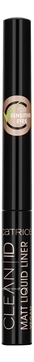     Clean ID Matt Liquid Liner 010 Extreme Black 1,7
