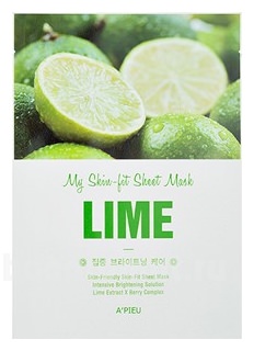 T       My Skin-Fit Sheet Mask Lime
